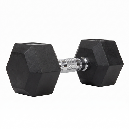 Hexon hex dumbbells on white