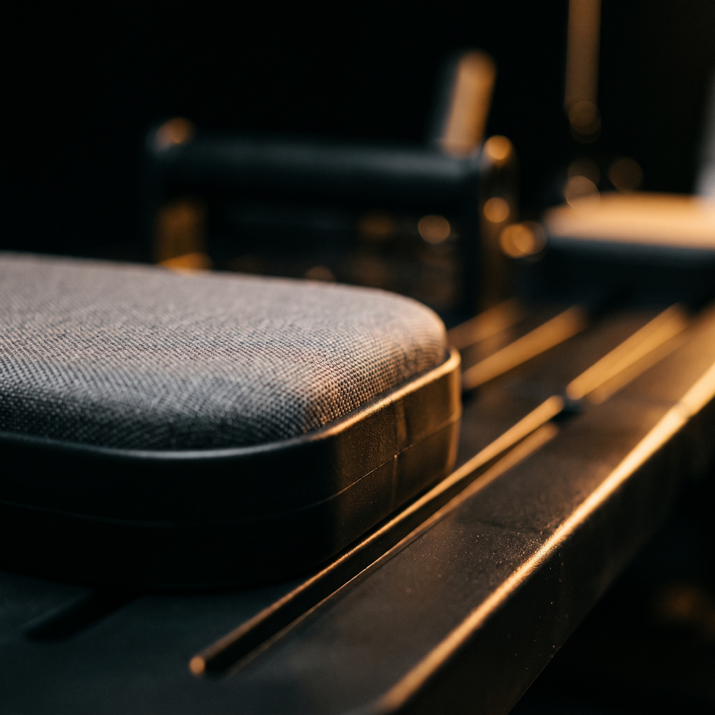 Onyx padded knee cushion detail