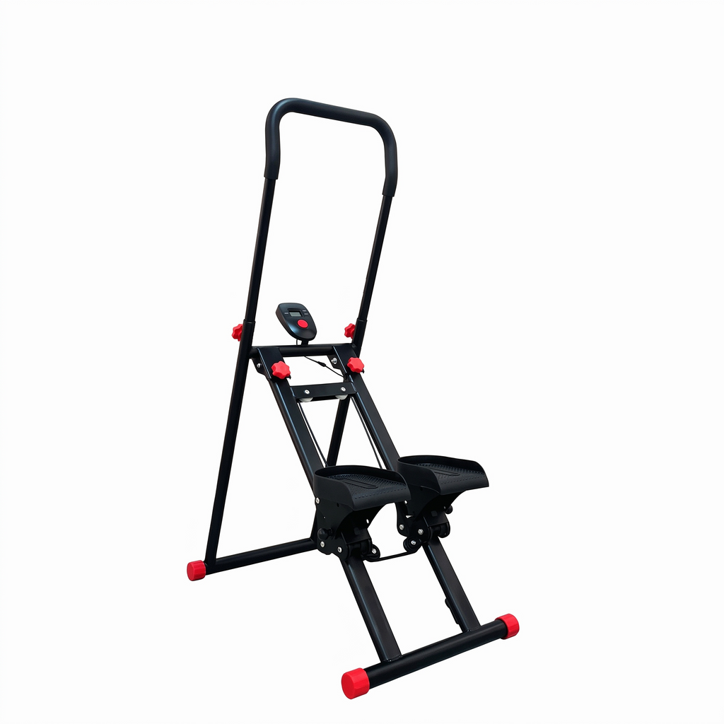Ascend folding vertical stair stepper on a plain white background