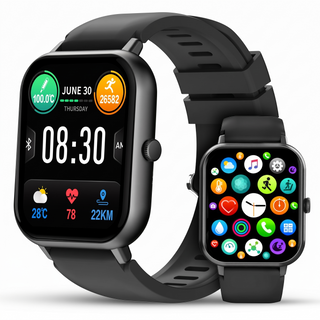 Vitalis Smart Watch - pure white studio
