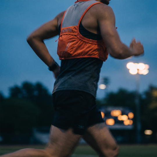 Stride Hydration Vest - dusk motion blur