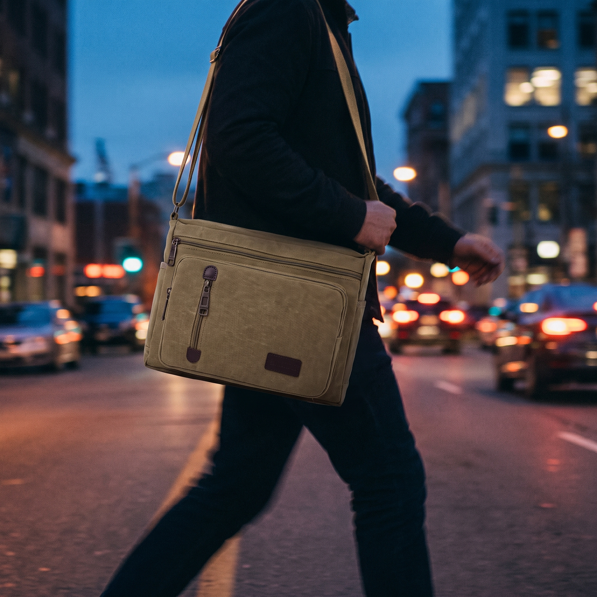 Meridian Shoulder Bag - dusk motion blur