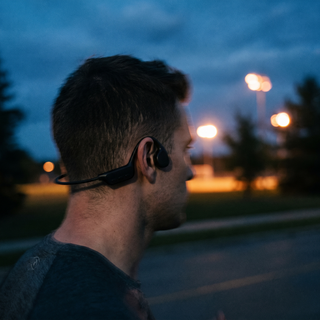 Nova Bone Conduction Headphones - dusk motion blur