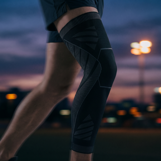 Leguardex Full Leg Compression Sleeve - dusk motion blur