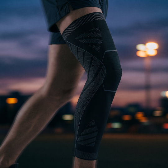 Leguardex Full Leg Compression Sleeve - dusk motion blur