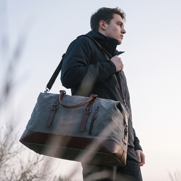 Vault Weekend Travel Bag - hazy sky portrait