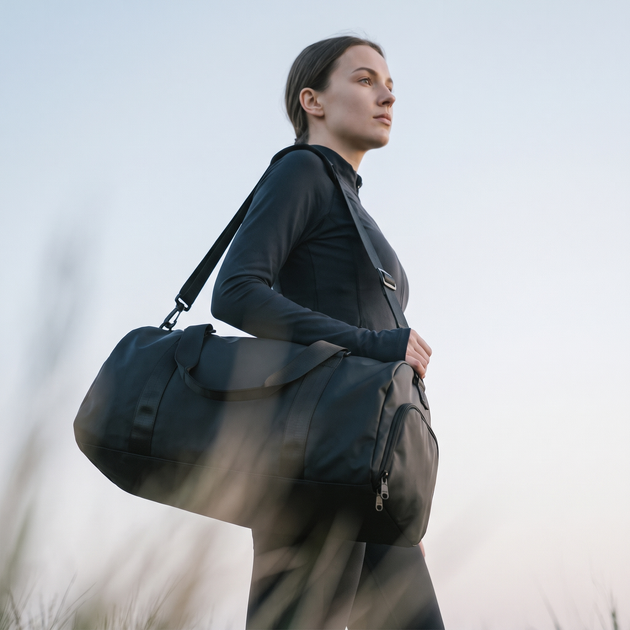 Drift Women's Gym Bag - hazy sky portrait