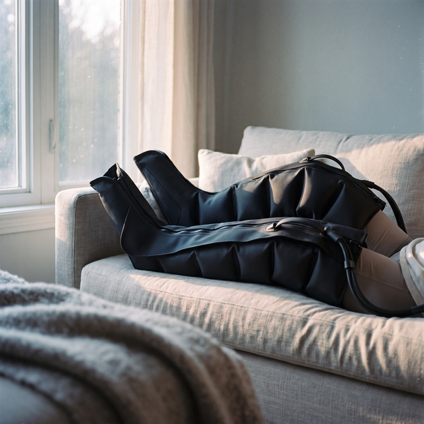 Calmiwave Air Compression Leg Massager - calm indoor daylight