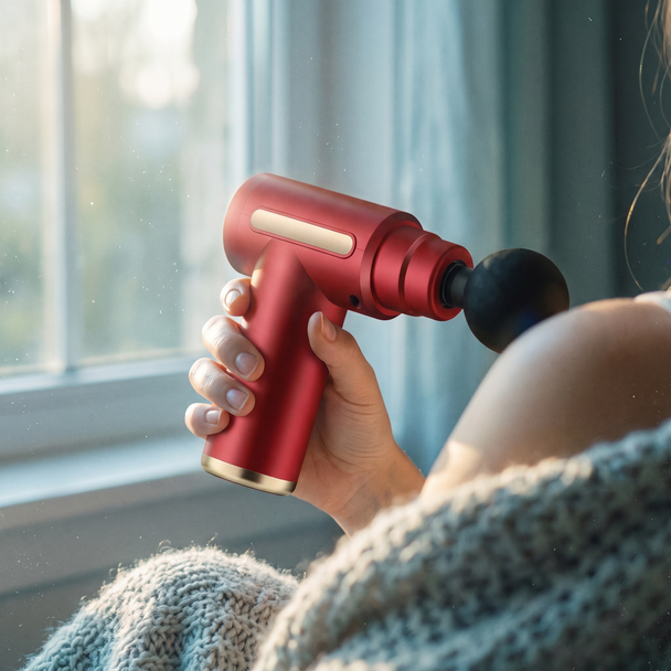 Revitalyx Deep Tissue Massage Gun - calm indoor daylight