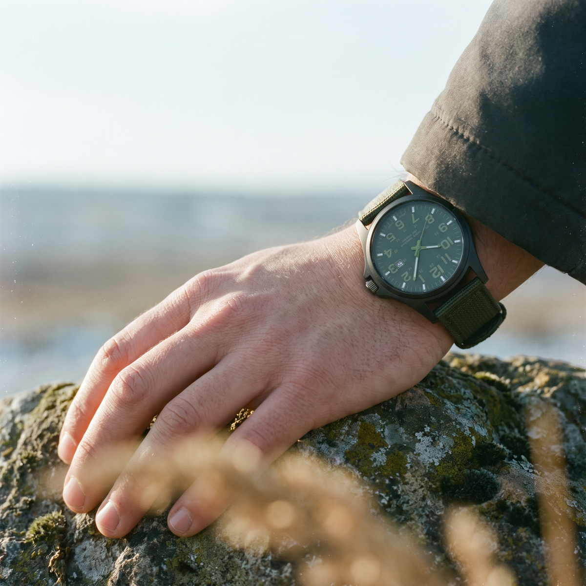 Chrono Tactical Sports Watch - hazy outdoor lifestyle