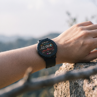 Surge Fitness Smart Watch - hazy outdoor lifestyle